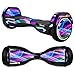 MightySkins Skin Compatible with Razor Hovertrax 2.0 Hover Board - Light Waves | Protective, Durable, and Unique Vinyl Decal wrap Cover | Easy to Apply, Remove, and Change Styles | Made in The USA