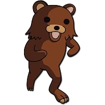 Amazon.com: Pedo Bear Standing - 3.2"x6.0" - Printed Vinyl Decal ...