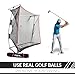 Rukket 9x7x3ft Haack Golf Net Pro | Practice Driving Indoor and Outdoor | Professional Golfing at Home Swing Training Aids | by SEC Coach Chris Haack