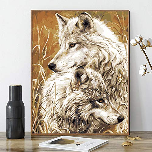 Arfbear DIY Ölgemälde, Malen nach Zahlen Kits für Kinder, Erwachsene Anfänger, Studenten, Wand Leinwand Kunst Dekoration… – Bild 4