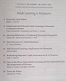 Image de Adult Learning in Museums: Journal of Museum Education 33:1 Thematic Issue