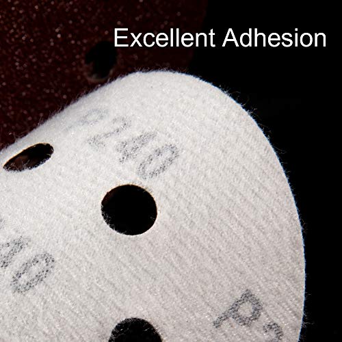 6 Adhesive+Sanding+Sandpaper+Random+Orbital
