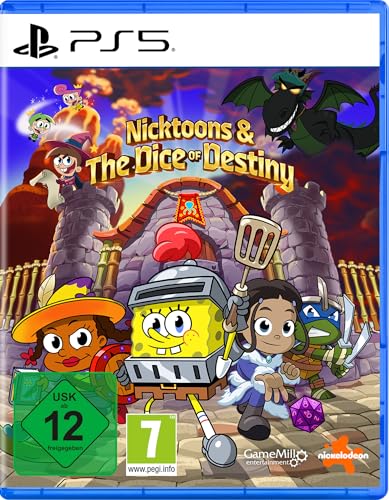Nicktoons & The Dice of Destiny (PlayStation PS5) en promo sur Amazon