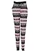 Bentibo Women's Stylish Multi Pattern Printed Jogger Leggings Harem Pants Pink M