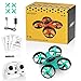 Mini Quadcopter Drone, F36 Mini RC Drone 2.4G 4CH 6Axis Gyro Remote Control Nano Drone RTF for Kids Adults Beginners - Headless Mode, 3D Flip, One Key Return