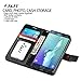 J&D Case Compatible for Galaxy S6 Edge Plus Case, [Wallet Stand] [Slim Fit] Heavy Duty Protective Shockproof Flip Wallet Case for Samsung Galaxy S6 Edge Plus Wallet Case - [Not for Galaxy S6/S6 Edge]