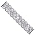 VIQIV Bling Bands Compatible with Apple Watch Ultra Band 38mm 40mm 41mm 42mm 44mm 45mm 49mm Iwatch Series SE 9 8 7 6 5 4 3 2 1, Diamond Rhinestone Stainless Steel Metal Bracelet Wristband Strap for
