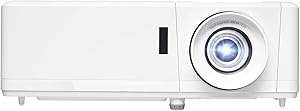 Optoma ZH403 1080p Professional Laser Projector | DuraCore Laser Light Source Up To 30,000 Hours | Crestron Compatible | 4K HDR Input | High Bright 4000 lumens | 2 Year Warranty,White