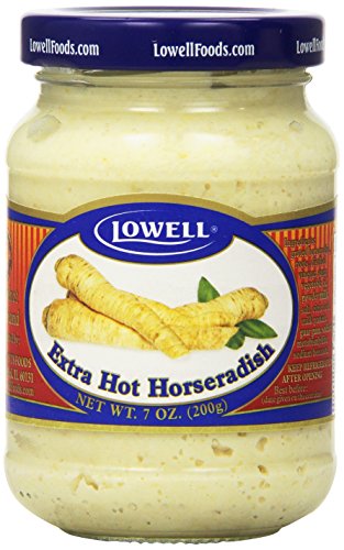 Lowell Foods Extra Hot Horseradish, 7.0500-Ounce (Pack of 6)