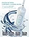 Water Flosser Cordless, X-WAVES 4-Mode Portable Oral Irrigator with Rechargeable 2000 mAh Li-ion Battery for 50 Days of Use, Wireless Charging IPX7 Waterproof Water Jet Pik (White)