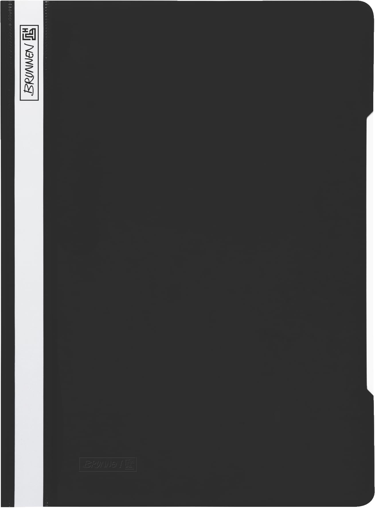 Brunnen File Folder/Plastic Folder A4 PVC Film Black