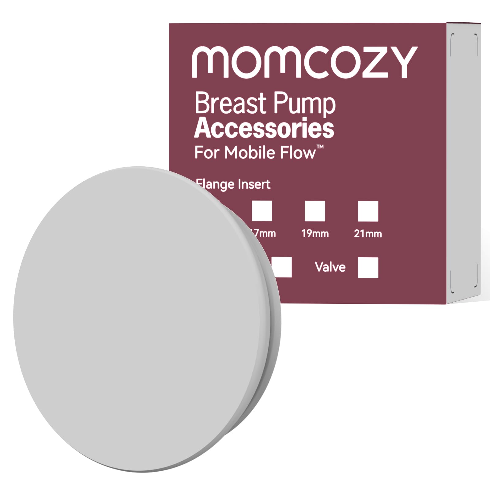 Momcozy Original Mobile Flow | M9 Replacement Accessories, Original M9 Breastfeeding Parts (Storage Bottle Lid)