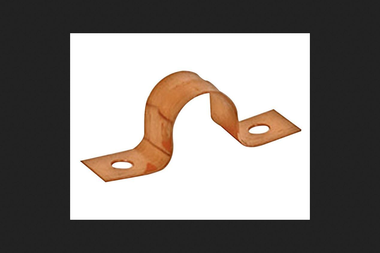 Tube Strap 1.5 Copper Pipe Clamps