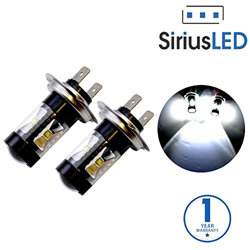 Siriusled extremely bright 30w led bulbs with projector for fog l…