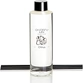 Chloefu LAN Citrus Scented Oil Diffuser Refill 6.76 fl oz Natural Essential Oil, Real Citrus! Holiday Home Fragrance for Bathroom Office Decor