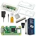 Vilros Raspberry Pi Zero W Basic Starter Kit- Clear Case Edition-Includes Pi Zero W -Power Supply & Premium Clear Case