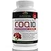 Pure CoQ10, Heart-Guard Q10 Formula Provides The Highest Level of Cardiovascular Protection & Cellular Energy + Max Absorption Piperine: Purest Form of Black Pepper Extract, 100mg, 120 Veggie Caps