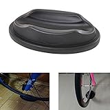 Gugou Steel Quick Release Skewer and Front Wheel Riser Block for Indoor Bike Trainerndoor Bicycle Trainers (bike block)