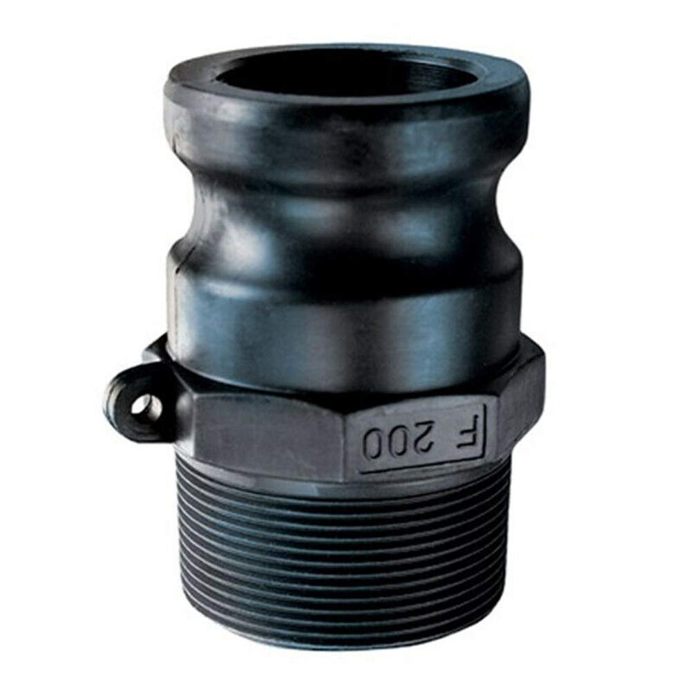 IBC Water Tank, Camlock Coupling Fitting Male Garden Hose Connector Type F 1-1/2" for Agricultural Garden Kitchen Taps