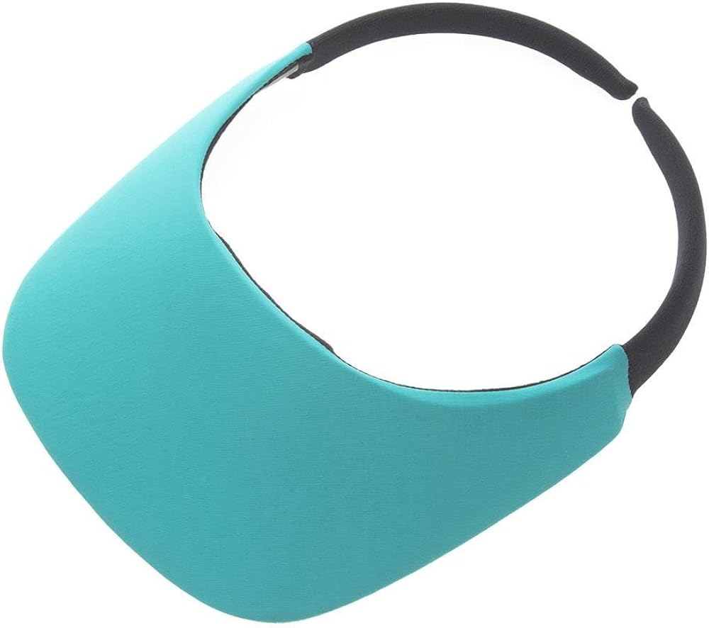 No Headache Original Size Sport Sun Visor (Aqua) at Amazon Women’s