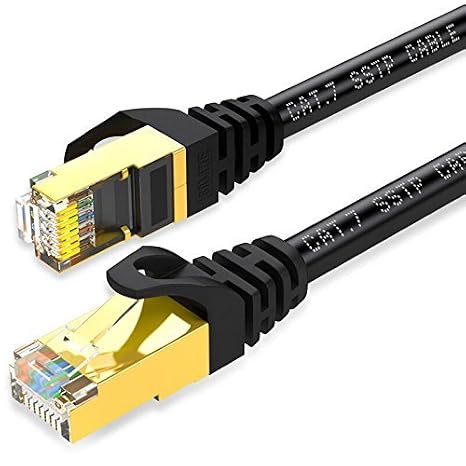 Pasow Cat5e Ethernet Patch Cable Rj45 Computer Networking Cord Lan Network Cable Blue 120 Feet 40 Meters Amazon In Computers Accessories