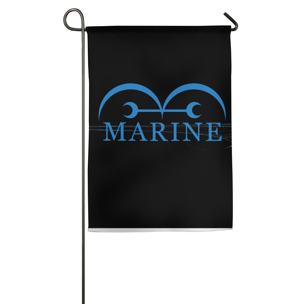 One Piece Marine Flag Anime Logo Home Garden Flags White Amazon Com Books