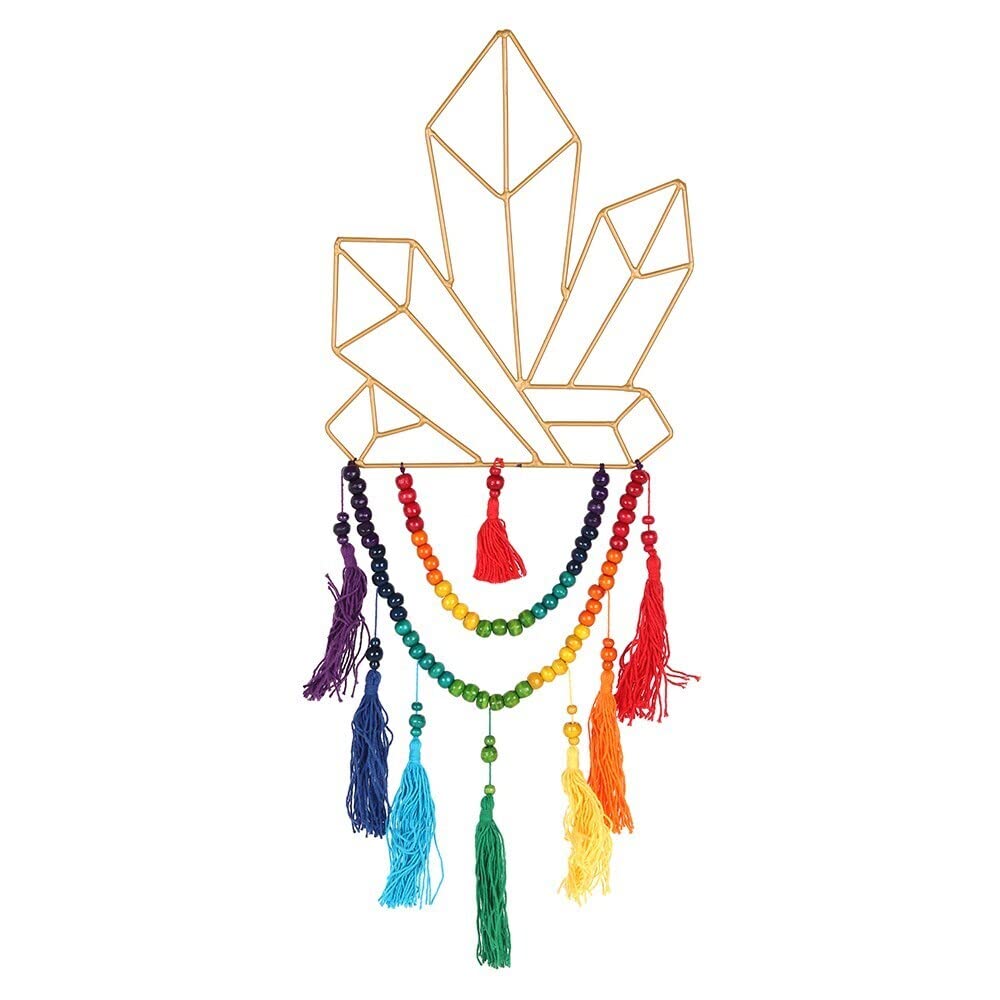 Hanging Decoration | WIre Crystal | 54 cm | H54cm x W21cm x D1cm | Pack of 1