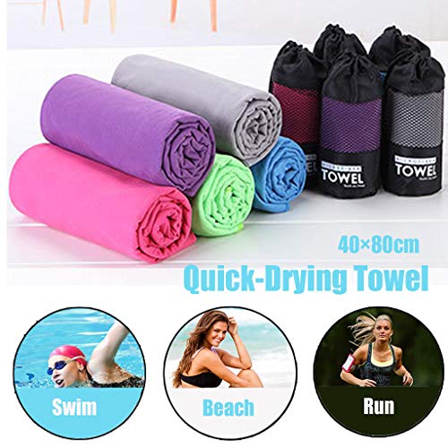 Microfiber-Towel-Quick-Dry-Super-Absorbent-Outdoor-Travel-Sports-Towel-Ultra-Compact-Lightweight-Best-for-Shower-Camping-Beach-Gym-Yoga-Hiking-Swimming-Workout-Backpacking-Gray-1
