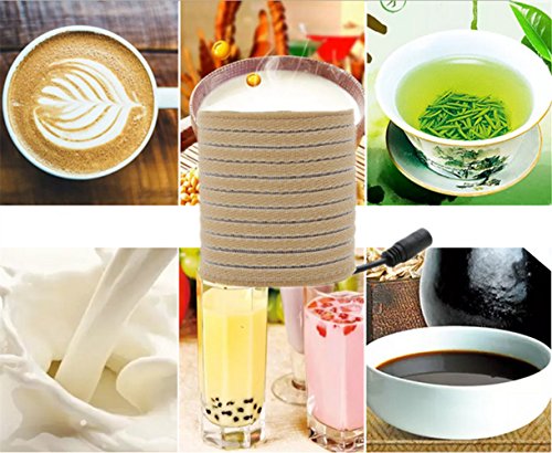 USB Milk Bottle Warmer, Lsgoodcare USB Multifunction Coffee Milk Tea Mug Beverage Hand Warmer for Car Travel Home Office Ect, 5V 8W, Coffe