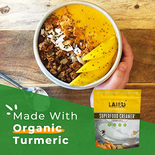 Laird Superfood NonDairy Original Superfood Turmeric Coconut Powder