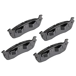 cciyu D879 Rear Semi-Metallic Disc Brake Pads Kit
