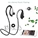 Bluetooth headphones V4.1 Wireless Fit for Sports Earbuds Sweatproof Gym Stereo Headset with Mic / APT-X for Smartphone