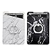 uCOLOR Card Holder Sleeves (White&Black Marble)