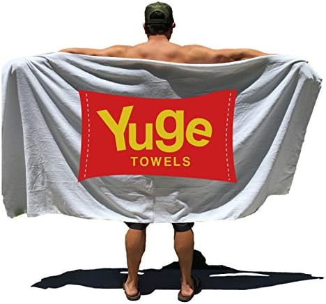 YUGE Towels- Big and Tall Fit for A King/Queen XXL 80"x 40" Bamboo Microfiber Towel