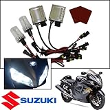 TGP H7 and H9 10000k Deep Blue AC HID Xenon Kit (Low and High Beam) 2004-2007 Suzuki GSX-R600
