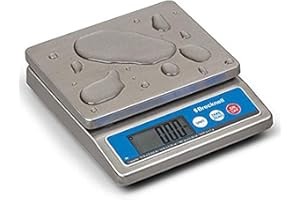 Brecknell Model 6030 Washdown IP67 Stainless Portion Control Scale 5000g x 1g / 10lbs x .002lbs NSF Certified