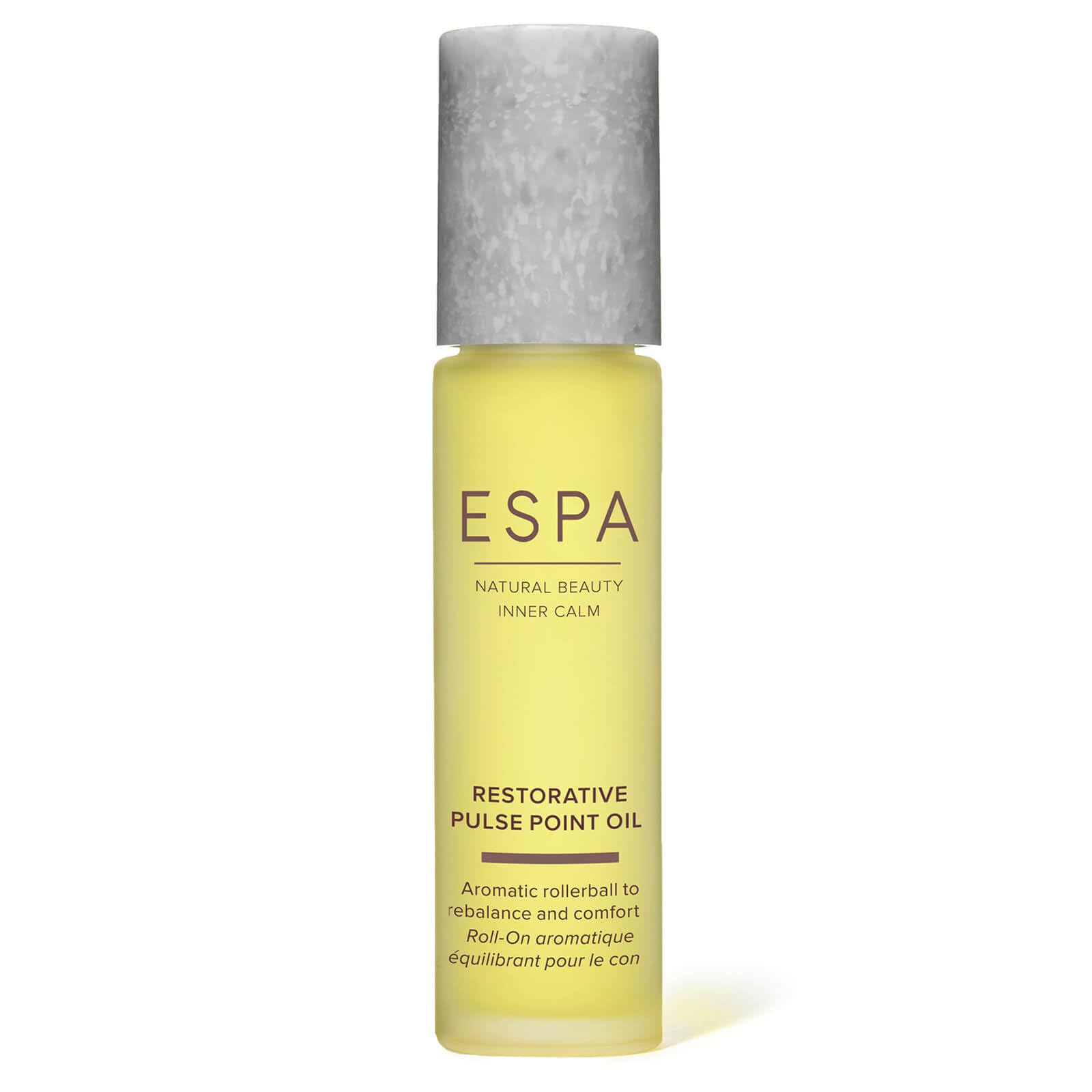 ESPA Restorative Pulse Point Oil 9ml | On-the-go Aromatherapy Roll-On with Sweet Orange, Lavender & Rose Geranium, Calming & Comforting Wellness Oil | Vegan & COSMOS Natural — image 1