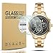 Diruite 3-Pack for Michael Kors Access Runway Screen Protector, 2.5D 9H Hardness Ultra-Thin Tempered Glass Screen Protective Film [Anti-Scratch] ﻿