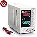 UNI-T 30V 5A Linear Power Supply, UTP3315TFL-II Regulated Bench Power Supply, 4 Digital LED with Alligator Leads
