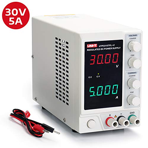 image for SainSmart UNI-T UTP3315TFL-II Linear DC Power Supply, Stabilized 0-30V