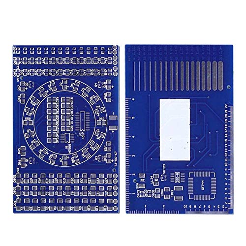 CloverUS Rotating Flashing LED Components Soldering Practice Board DIY Set Training Suit Skill Training Tool Electronic Circuit Suit - Thumbnail 3