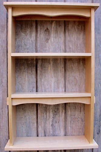 Handmade Maple Wall Shelves with a french cleat for easy hanging. This is a Beautiful Piece for any room!