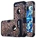 iPhone 7 Plus Case, LONTECT Camouflage Tree Hybrid Heavy Duty Shockproof Case Dual Layer Hard PC+ Soft Silicone Impact Protection for Apple iPhone 7 Plus, Tree Camo/Black