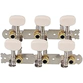 LDEXIN 2Pcs Classical Guitar Tuners 3R3L Machine Head Tuning Pegs Keys for Acoustic Guitar