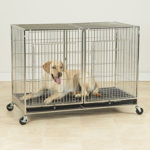 ProSelect Stainless Steel XTall Modular Dog Cage with Tray Buy