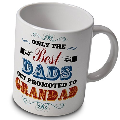verytea Grandad Mug - Only The Best Dads are Promoted to Grandad
