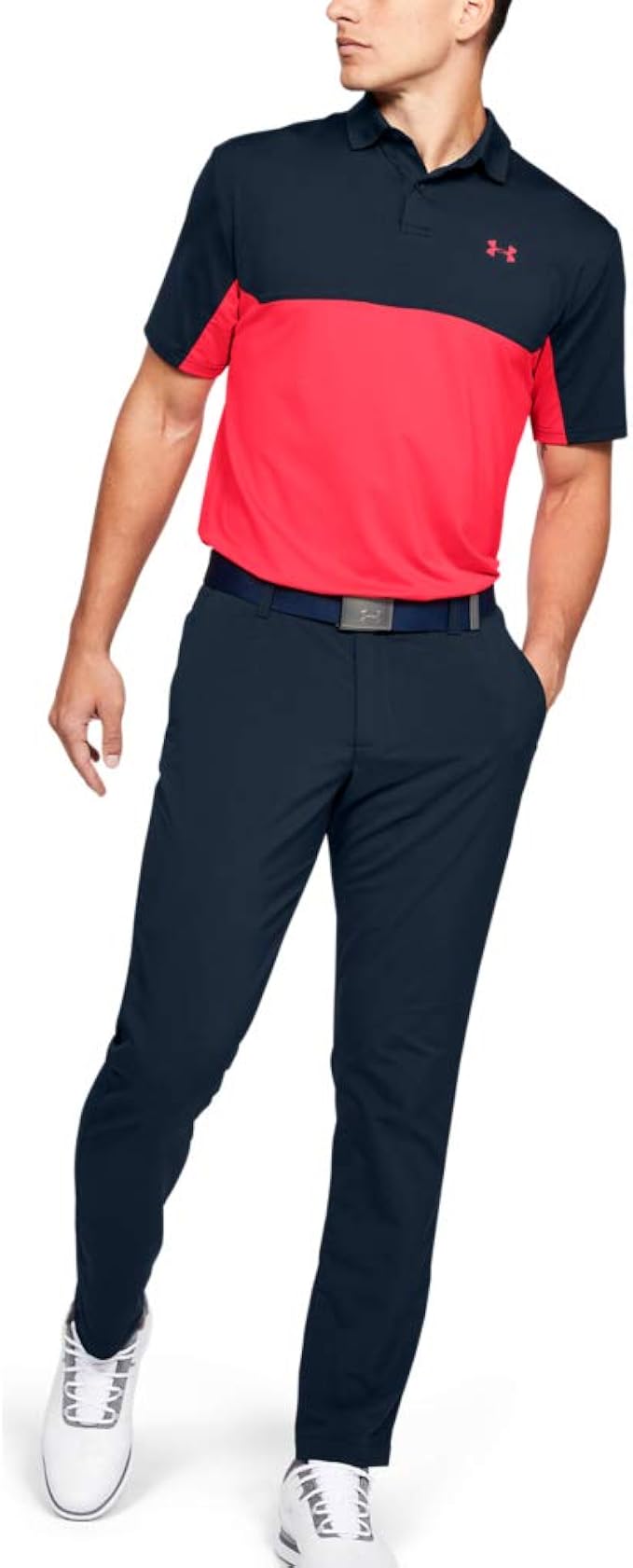 men's ua performance 2.0 colorblock polo