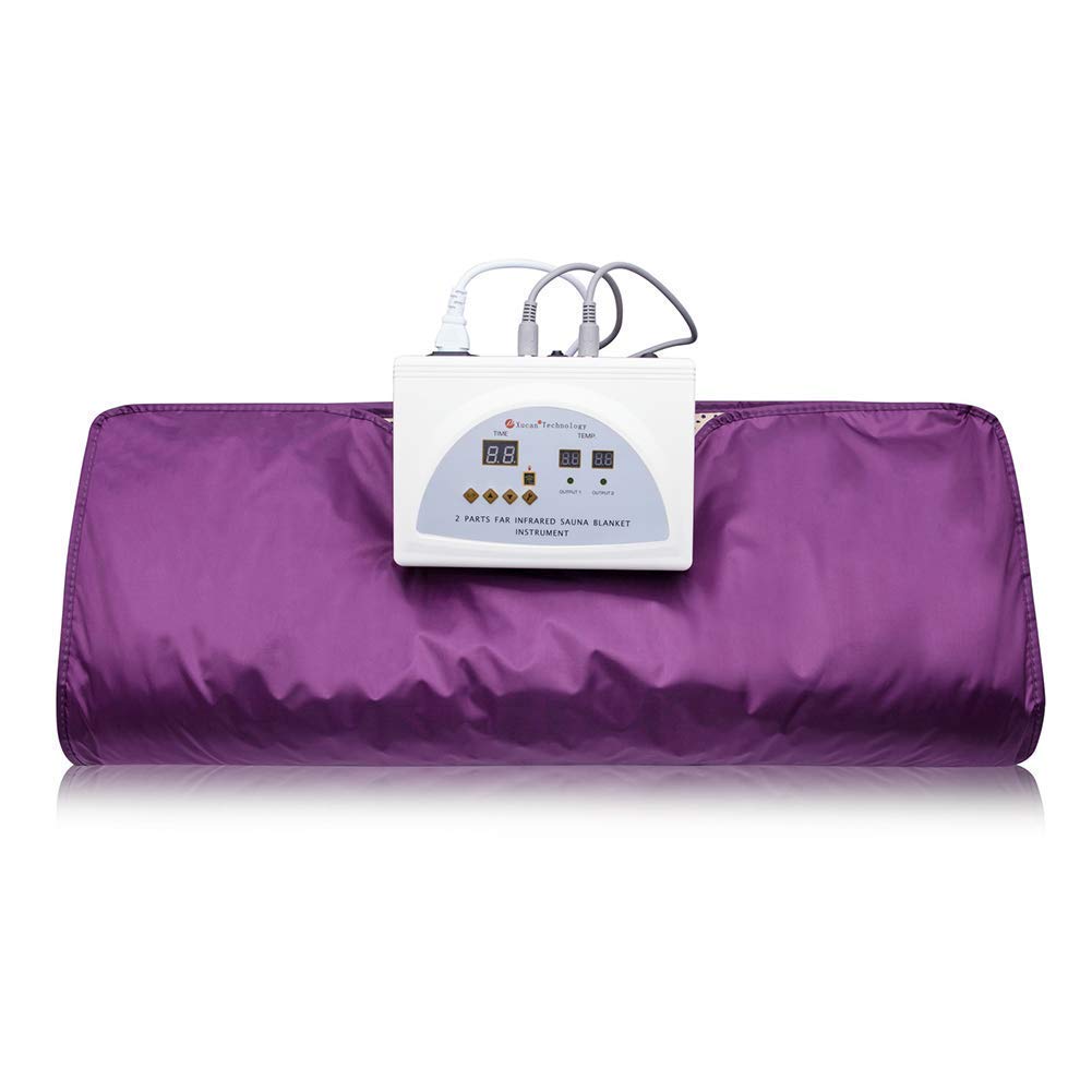 HUKOER FarInfrared (FIR) Sauna Blanket Digital Heat Sauna Slimming