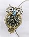 Alberta Chicone Pair Curtain Clips Curtain Decorative Attraction Appliance Buckle Magnetic Tieback Tie back Holdbacks Creative Diamond Curtain Bind Europe Type (Owl)