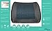 OKWU COMFORT Gel PAD Lumbar Back Support Pillow Cushion for Lower Pain Relief for Cars Wheelchair Chair Office Sitting (Black mesh Cover)